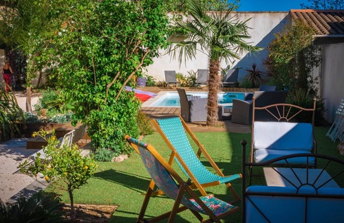 Saint-Marcel-sur-Aude House | Maison Bonnet - Charming gîte with private pool