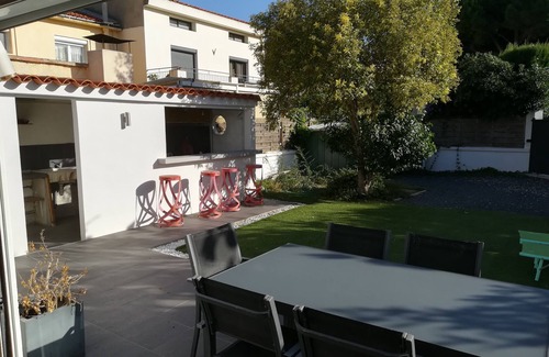 Mediterranee House | Maison Canet Plage large south facing garden classified furnished with 3 star tourism