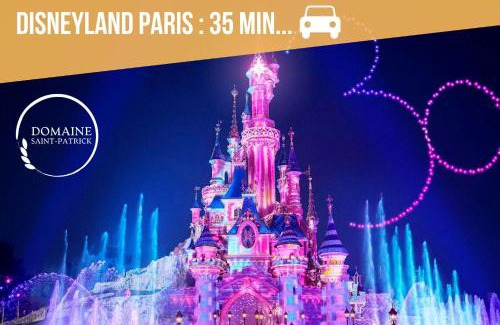 Boitron House | Maison charmante climatisée avec aire de jeu à 35 minutes de Disneyland Paris