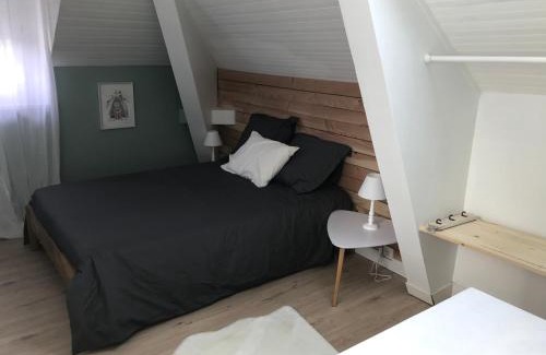 Bain-de-Bretagne Apartment | Maison Chiche 4 chambres indépendantes salon cuisine commune