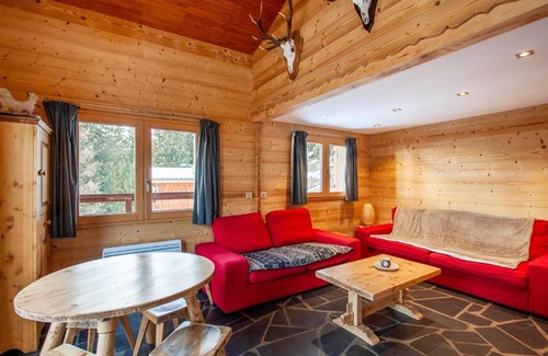 La Rosiere House | Maison confortable à Montvalezan avec cheminée