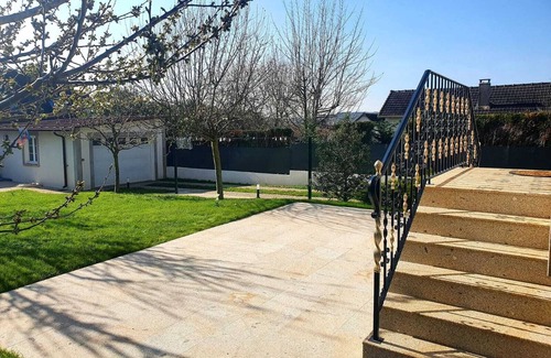 Brunoy House | Maison Confortable 7 Couchages . 25 mn Paris Parking Privé et Portail Électrique