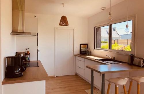 Plouescat Villa | Maison cosy à 300m de la plage avec spa