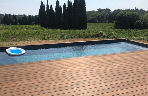 Beaumes-de-Venise House | Maison D'architecte Avec Piscine vue sur les Vignes