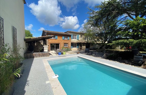 Fronsac House | Maison de famille jusqu'à 14 personnes, avec piscine et jeux