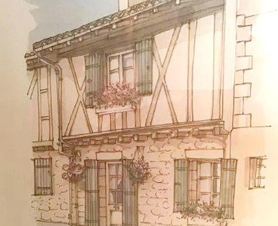 Eymet House | Maison de LOlivier, Beautiful Townhouse with Private courtyard