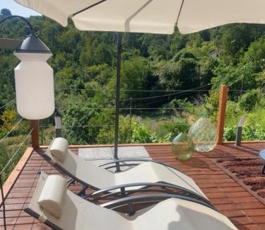 Ricco del Golfo di Spezia House | Maison de village avec piscine au-dessus des Cinque Terre