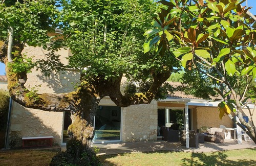 Bouliac House | Maison Familiale en Pierre aux Portes de Bordeaux, Jardin Ombragé et Piscine