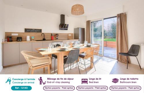 Saint-Briac-sur-Mer House | Maison lumineuse pour 8 avec grand jardin