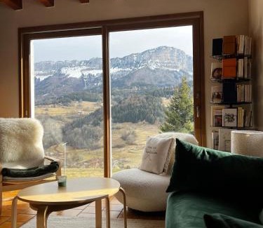 Entremont-le-Vieux House | Maison montagne vue exceptionnelle En chartreuse