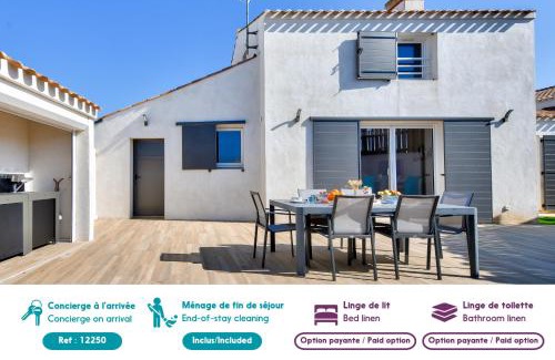 Noirmoutier-en-l'Ile House | Maison pour 6 - Terrasse - 700 m de la Pointe