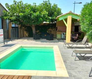 Molleges Villa | Maison Provençale Spa Sauna Piscine