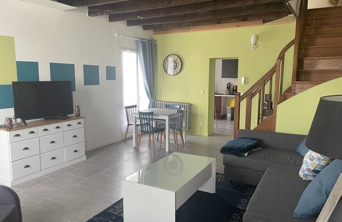 La Riche House | Maison sur la Riche à 5 km de Tours Centre et Proche des Château de Loire