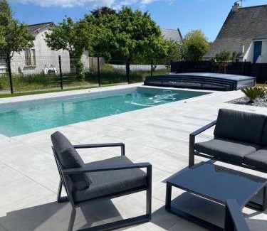 Saint-Gildas-de-Rhuys House | Maison Ty Rhuys avec piscine