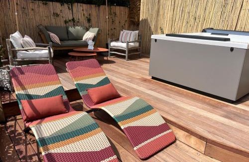 Theoule-Superieur Villa | maison vue mer panoramique et jacuzzi