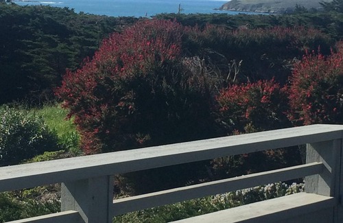 Bodega Bay House | Mandolin Wind - Private retreat with filtered ocean view and hot tub