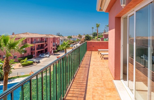 Puerto de la Duquesa Apartment | Manilva Garden 2308 Pool & Sea View