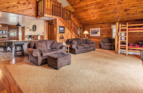 Manistee Cabin | Manistee River Log Cabin at Highpoint Bayou