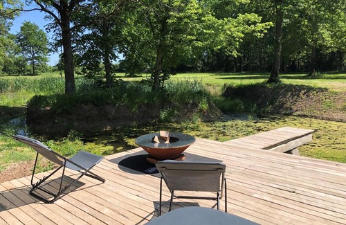 Joue-les-Tours Cabin | Manoir de la Mazeraie lodge de luxe Loire Valley