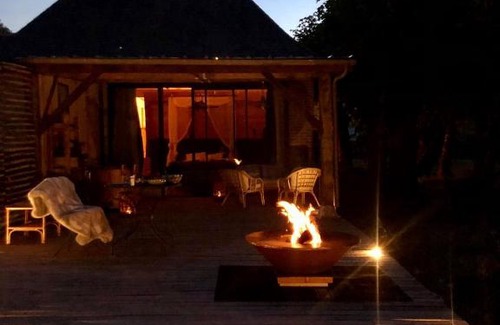 Joue-les-Tours Cabin | Manoir de la Mazeraie lodge de luxe Loire Valley