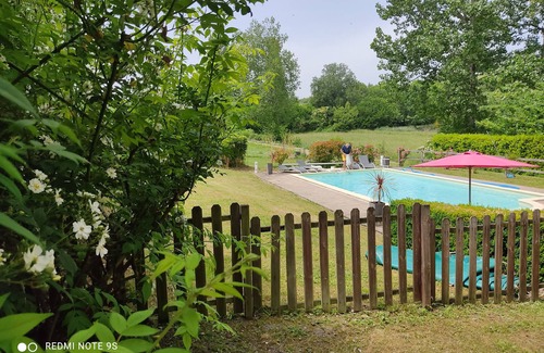 Montmoreau-Saint-Cybard House | Manoir La Breuille - elegant Manor house with private heated pool