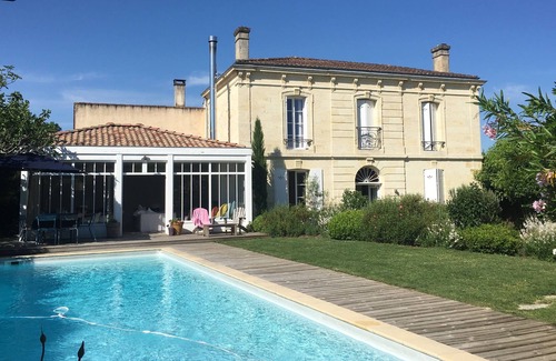 Cenac House | Mansion with swimming pool 15 minutes from Bordeaux