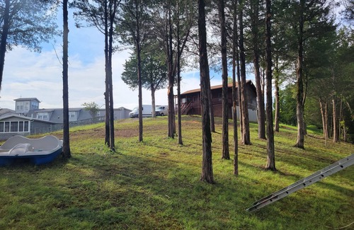Sevierville Cabin | Maples Lakefront Blessing w/private boat dock/lake access kayaks & paddle boat
