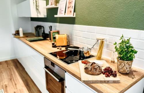 Holsterhausen Apartment | MARA Life&Work am Uni Klinikum Fitness & Ambilight TV