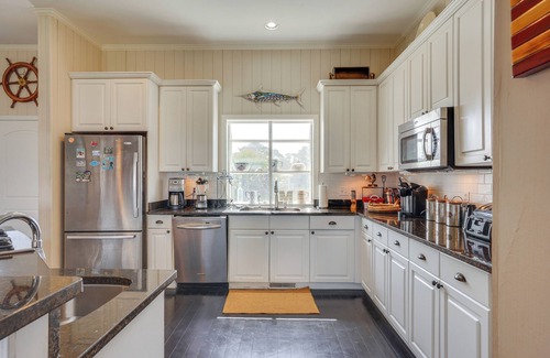 Ocean Ridge House | Marina & Golf Course Views: Edisto Island Home