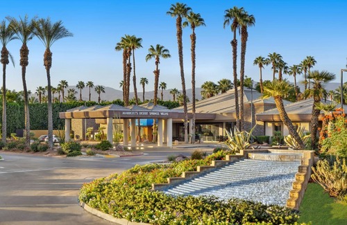 Palm Desert Apartment | Marriott Villas 1 studio with fitness room and AC