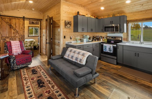 Corvallis Cabin | Martins Inn/cozy cabin with a view.