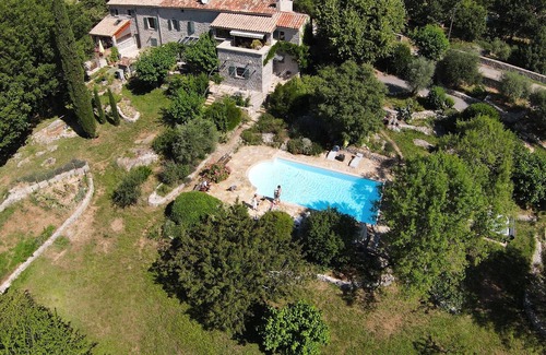 Les Vans House | Mas Gricoco - private veranda, garden, pool and jacuzzi