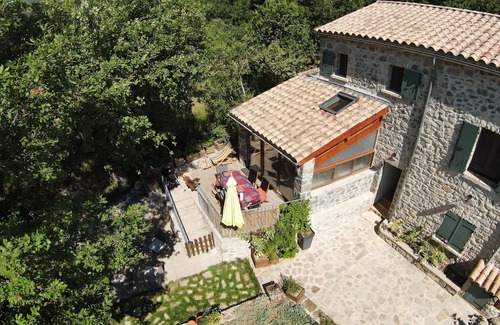 Les Vans House | Mas Gricoco - private veranda, garden, pool and jacuzzi