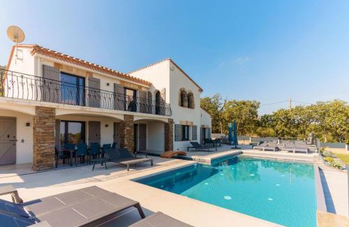 Argeles-sur-Mer Villa | Mas Sureda Soccer field & indooroutdoor pools
