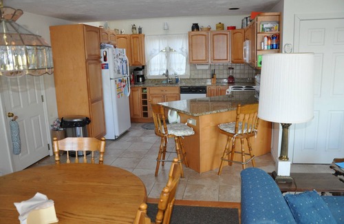 Mashpee House | Mashpee - 4 bedroom 2.5 Bath on John's Pond, Private Beach, Dock and a raft