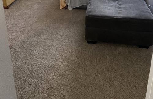 Huntsville Apartment | Master room with private bathroom