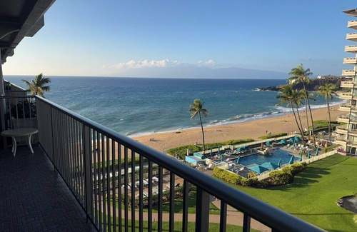 Kaanapali Condo | Maui Resort Rentals: The Whaler 760 - 7th Floor 1BR w/Stunning Ocean, Courtyard and Mountain Views!