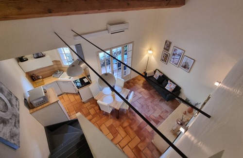 Paradou House | Mazet Hortensia air-conditioned, private terrace-shared pool - Vallée des Baux