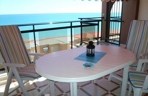 Santa Pola Apartment | Mediterranean Beach Apartment 180º Sea & Island View, Best Sta Pola Neighborhood