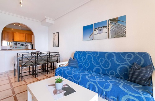Santa Pola Apartment | Mediterranean sea views apartment with Sea View, Pool, Garden, 2 Terraces & Wi-Fi