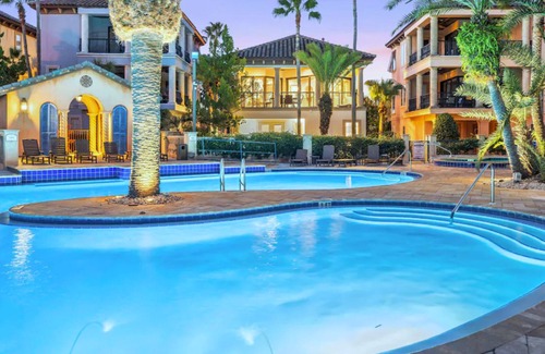 St. Tropez House | Mediterranean Villa, Lagoon Pool & Hot Tub, Private Beach Access, Pet Friendly