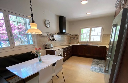 Cabrils House | Mediterranean villa with pool decorated with style