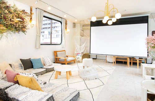 Azumabashi Apartment | Meee Asakusa3F4F 浅草徒歩3分 140平米Max22名 無料駐車場 屋上絶景 渋谷直通