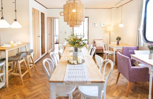Azumabashi Apartment | Meee Asakusa3F4F 浅草徒歩3分 140平米Max22名 無料駐車場 屋上絶景 渋谷直通