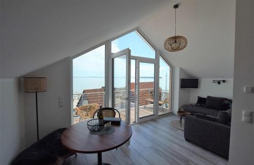 Hohwacht Apartment | Meeresblick-Strandkieker-Haus-3-WE-45
