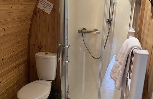 Marshbrook Cabin | mega pod 1 - a mega pod that sleeps 4 guests in 1 bedroom