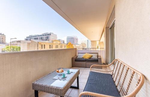 Euromed - La Joliette Apartment | MELCHIOR - Beau T2 avec terrasse au cœur d'Euroméditerranée