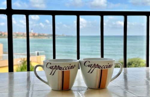 Aheloy Apartment | MENADA *Aheloy Palace * Family studio with sea and pool view