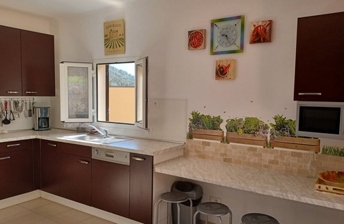 Gorbio House | Mer & Alpes: PROMO APRIL -20%, 6 people, classified furnished 3 ***,