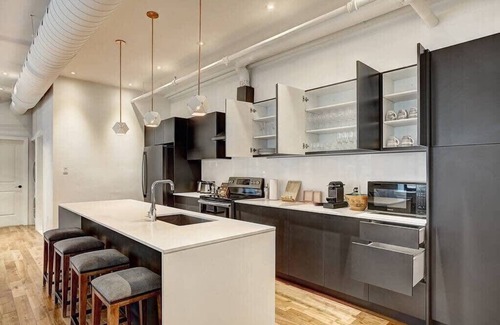 Old Montreal Apartment | Mercer|Penthouse 6Beds-3BA|12Guests|Old Mtl